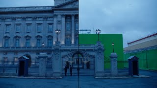 Framestore's vfx breakdown for The Crown S4