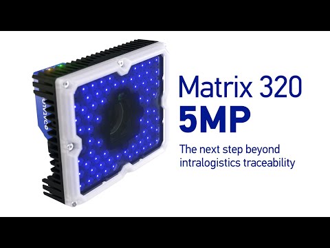 Datalogic Matrix 320™ 5MP | The next step beyond intralogistics traceability
