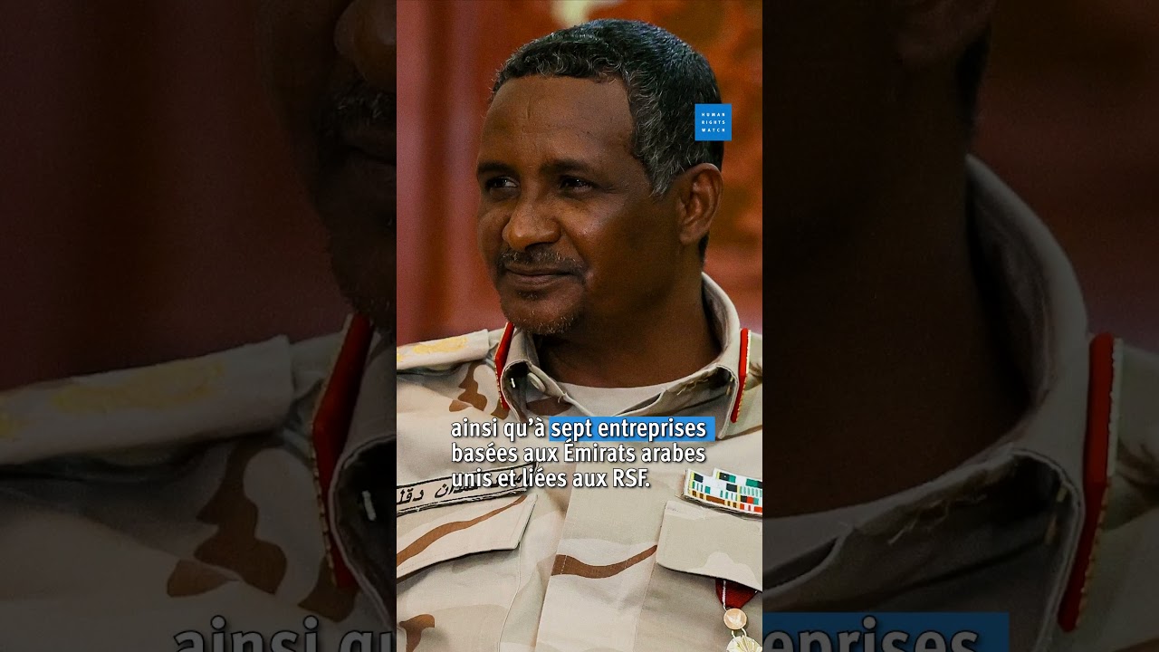 Soudan : Les États-Unis sanctionnent les forces RSF